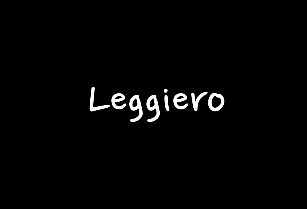 leggiero